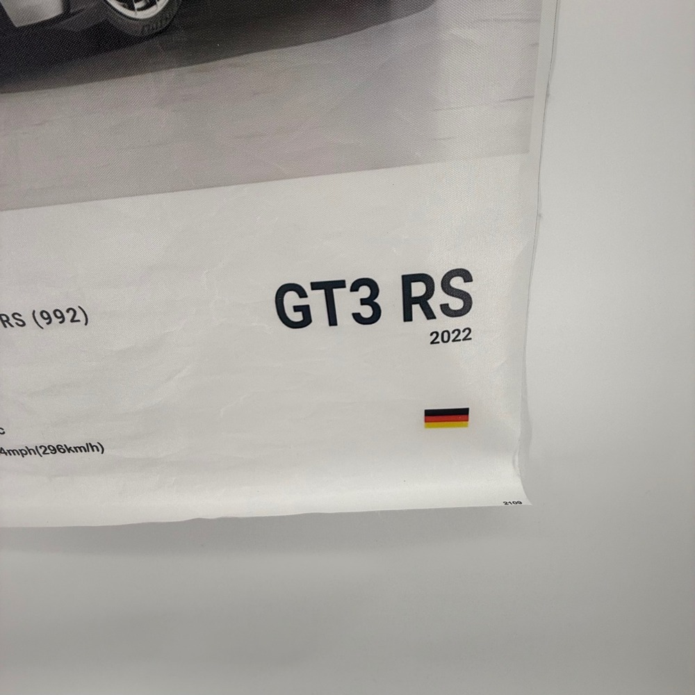 Porsche 911 GT3 RS 992 2022 Car‎ Poster Print Art Decor 2109 Canvas - Picture 3 of 8